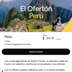 TIERRA SAGRADA DE LOS INCAS - PERU